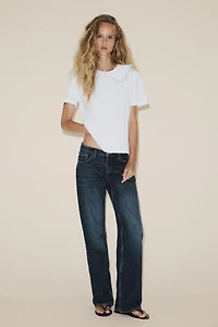 PETER PAN COLLAR T-SHIRT