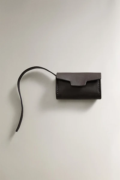 LEATHER PET BAG DISPENSER