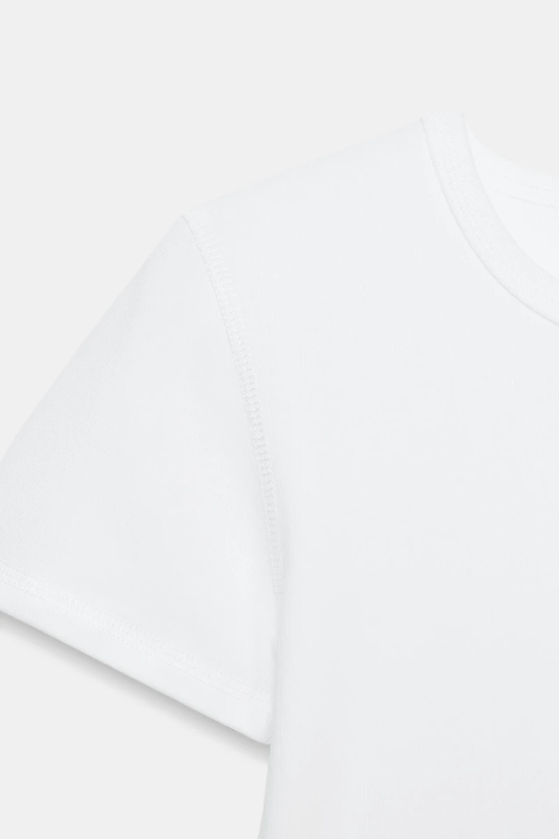 T-SHIRT MANCHES COURTES INSCRIPTION