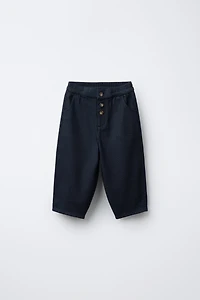 PANTALON DOUX AU TOUCHER AVEC BOUTONS