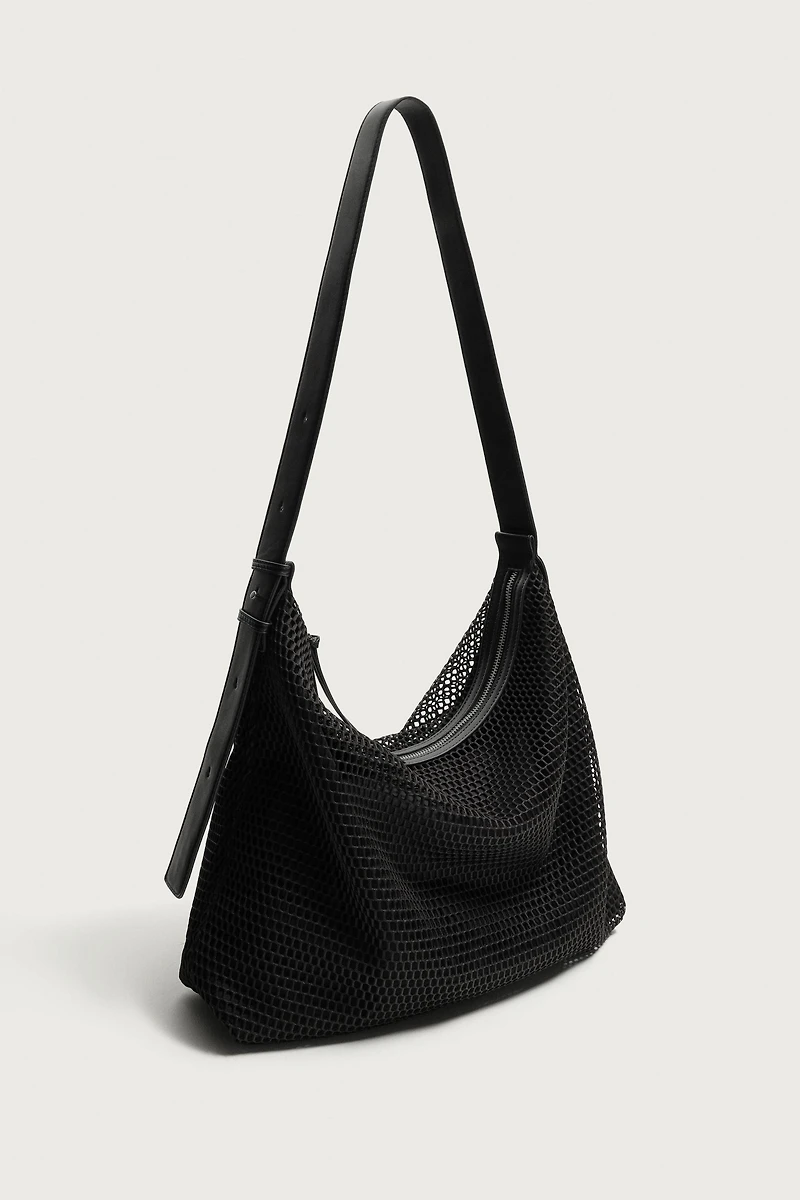 MESH SHOPPER BAG