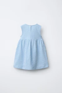 ROBE IMPRIMÉ À RAYURES ET CŒUR