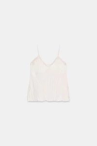 WRINKLED EFFECT CAMISOLE