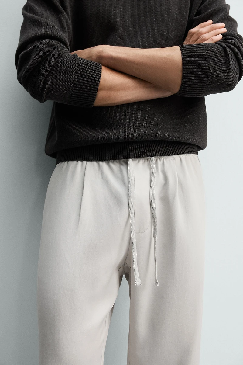 PANTALON REGULAR FIT 100% LYOCELL