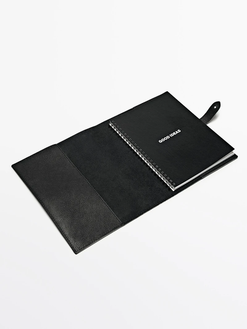 Nappa leather diary cover - Marina Abramovic