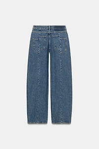 ZW COLLECTION BARREL MID-RISE JEANS
