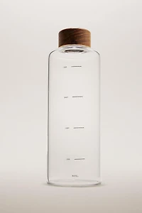 BOUTEILLE BOROSILICATE CHÊNE