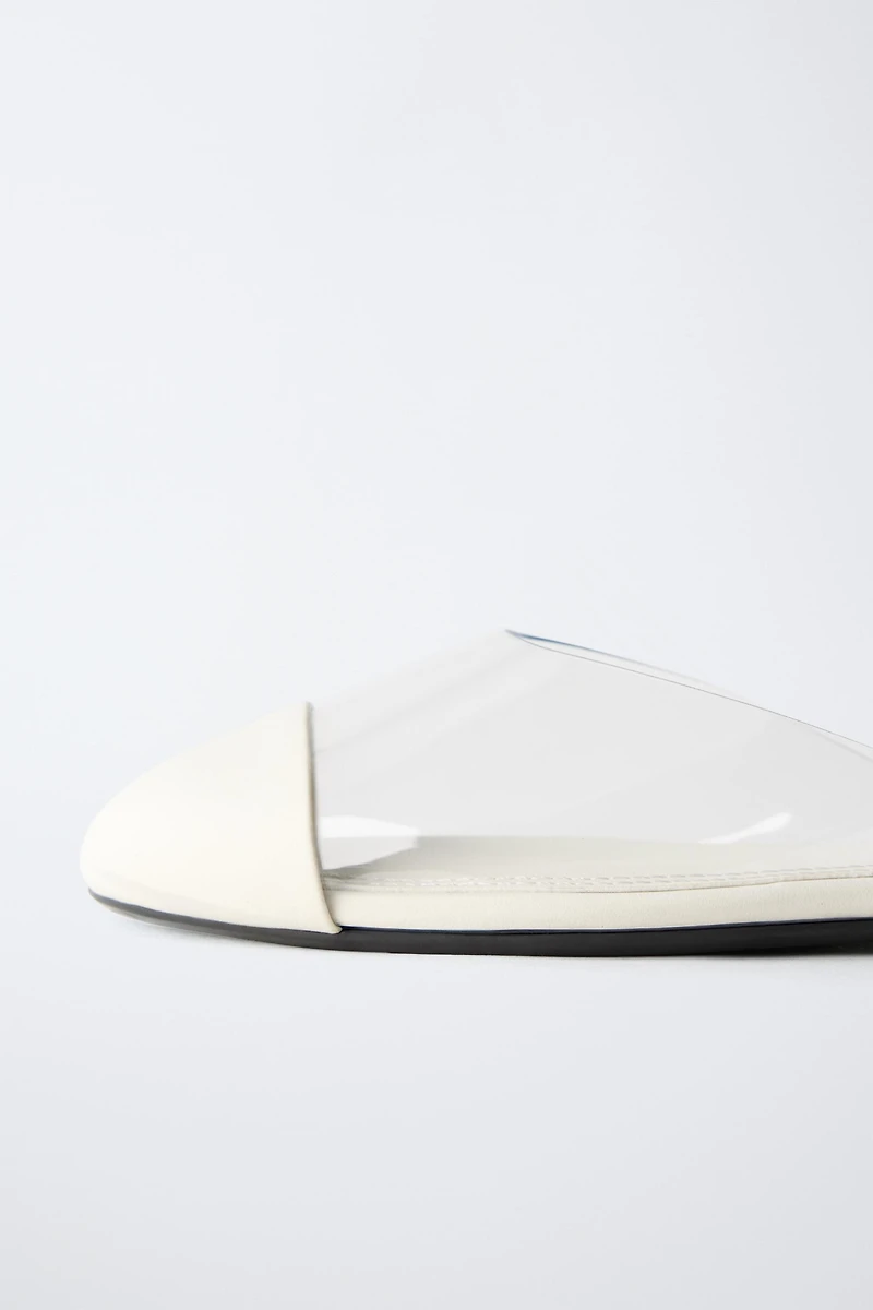 VINYL SLINGBACK SHOES