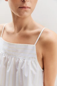 STRIPED STRAPPY TOP