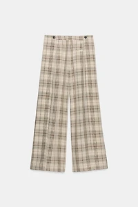 PLAID PANTS ZW COLLECTION