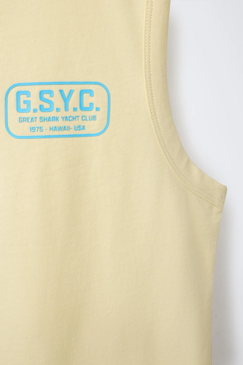 T-SHIRT SANS MANCHES LOGO