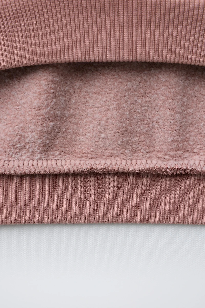 TEXT PRINT SWEATSHIRT