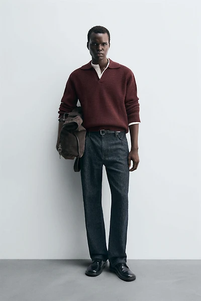 PEARL KNIT POLO SHIRT