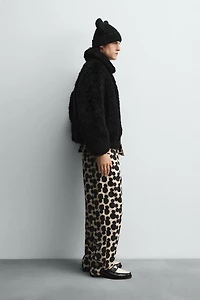 VESTE EFFET FOURRURE HARRY LAMBERT FOR ZARA X DISNEY