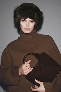 SAC MINI SHOPPER EN CUIR