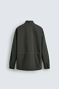 BLOUSON LAVÉ POCHES UTILITY
