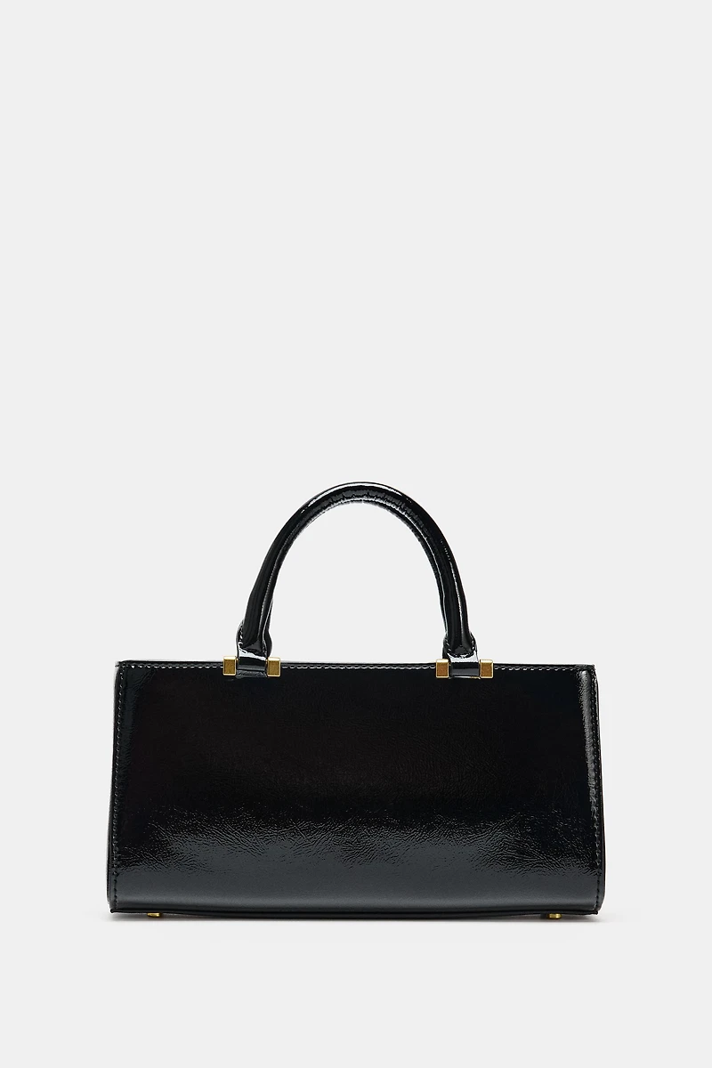 TEXTURED TOTE BAG