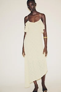 STUDDED LACE DRESS