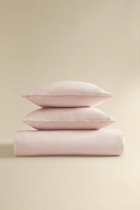 WASHED LINEN DUVET COVER (140 GXM²)