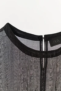 COMBINATION KNIT TOP
