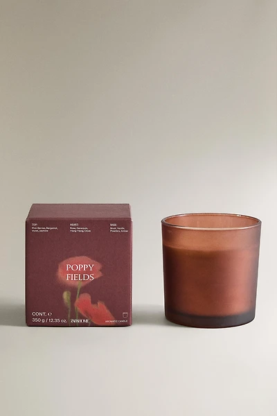 (350 G) POPPY FIELDS SCENTED CANDLE