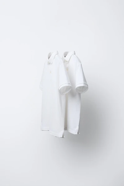 TWO-PACK OF PIQUÉ POLO SHIRTS