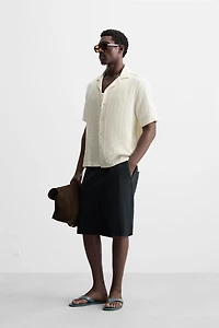GEOMETRIC JACQUARD SHIRT
