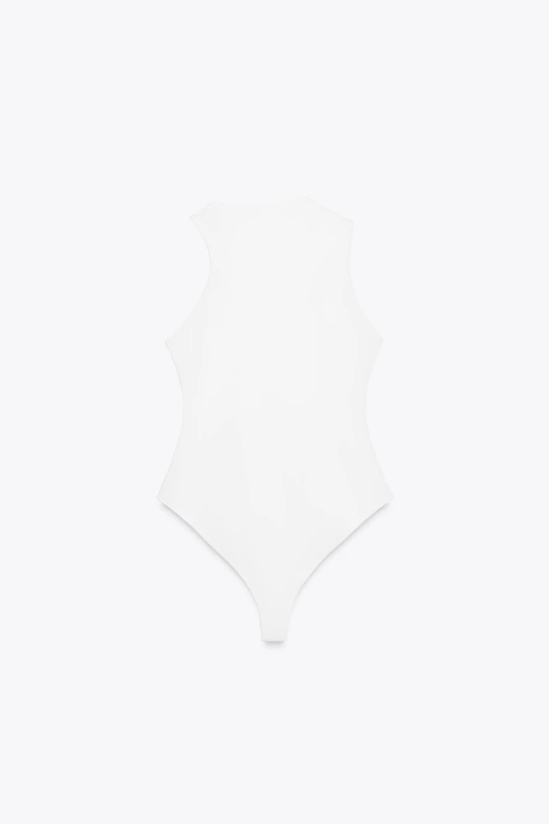 HARDWARE HALTER BODYSUIT
