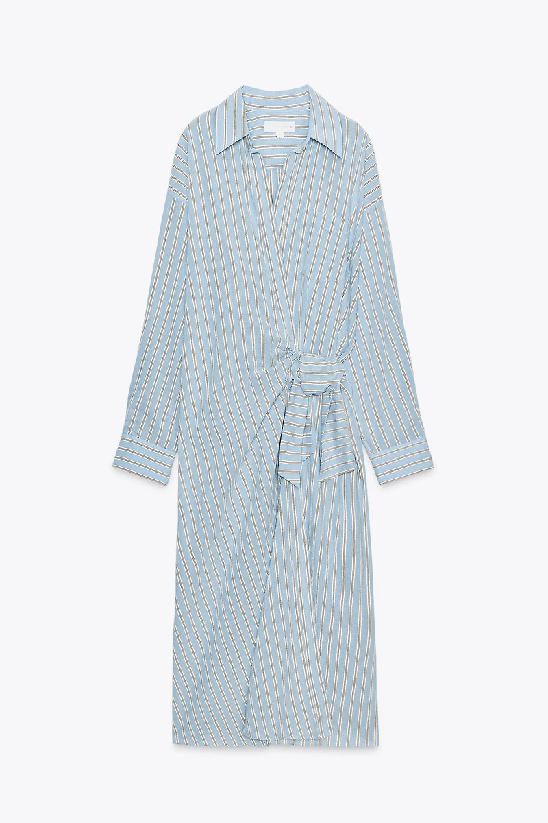 ROBE CROISÉE RAYURES ZW COLLECTION