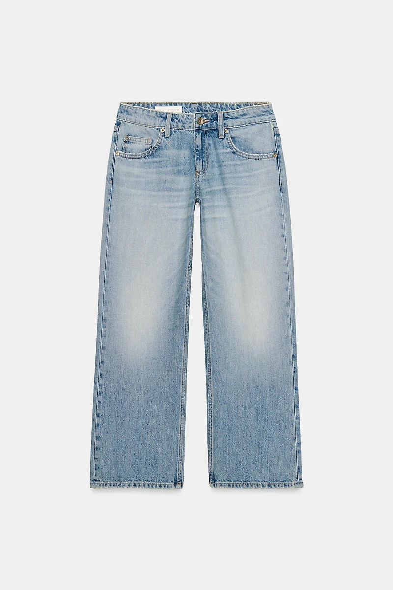 JEAN TRF LARGE ET COURT TAILLE BASSE