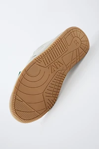 MULTI-PIECE HIGH TOP SNEAKERS