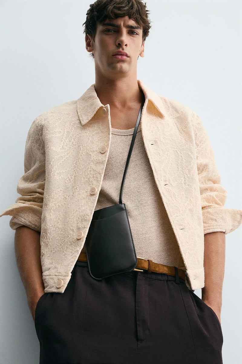 CROCHET TEXTURED JACKET