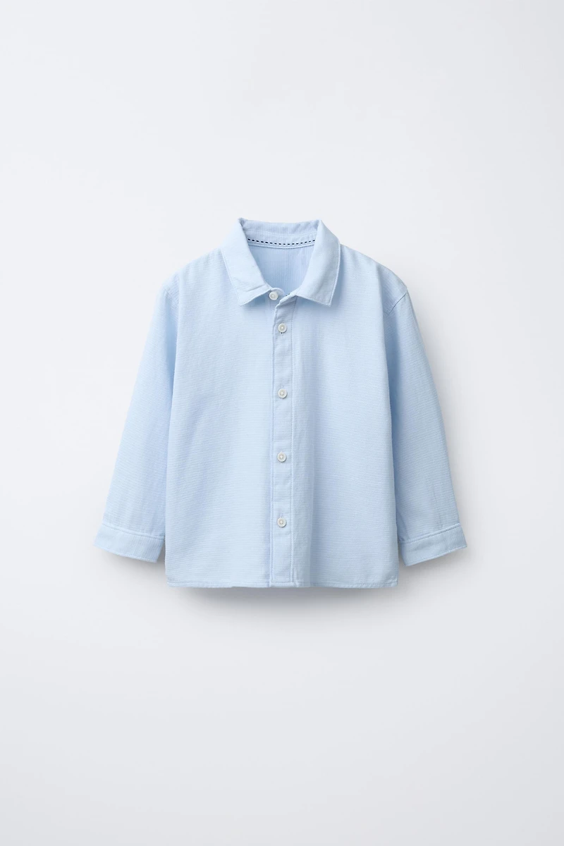 DETACHABLE BOW TIE SHIRT