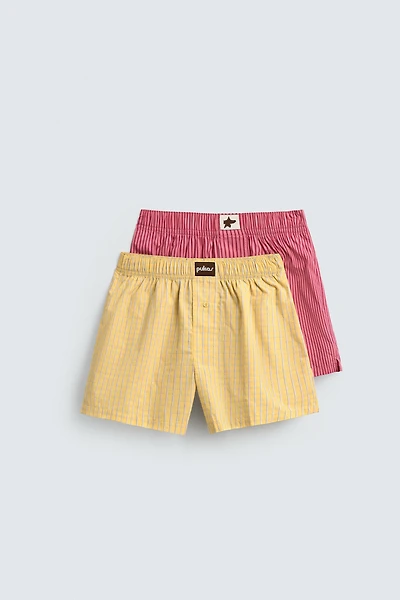 PACK DE 2 BOXERS EN POPELINE COMBINÉE PUKAS SURF X ZARA