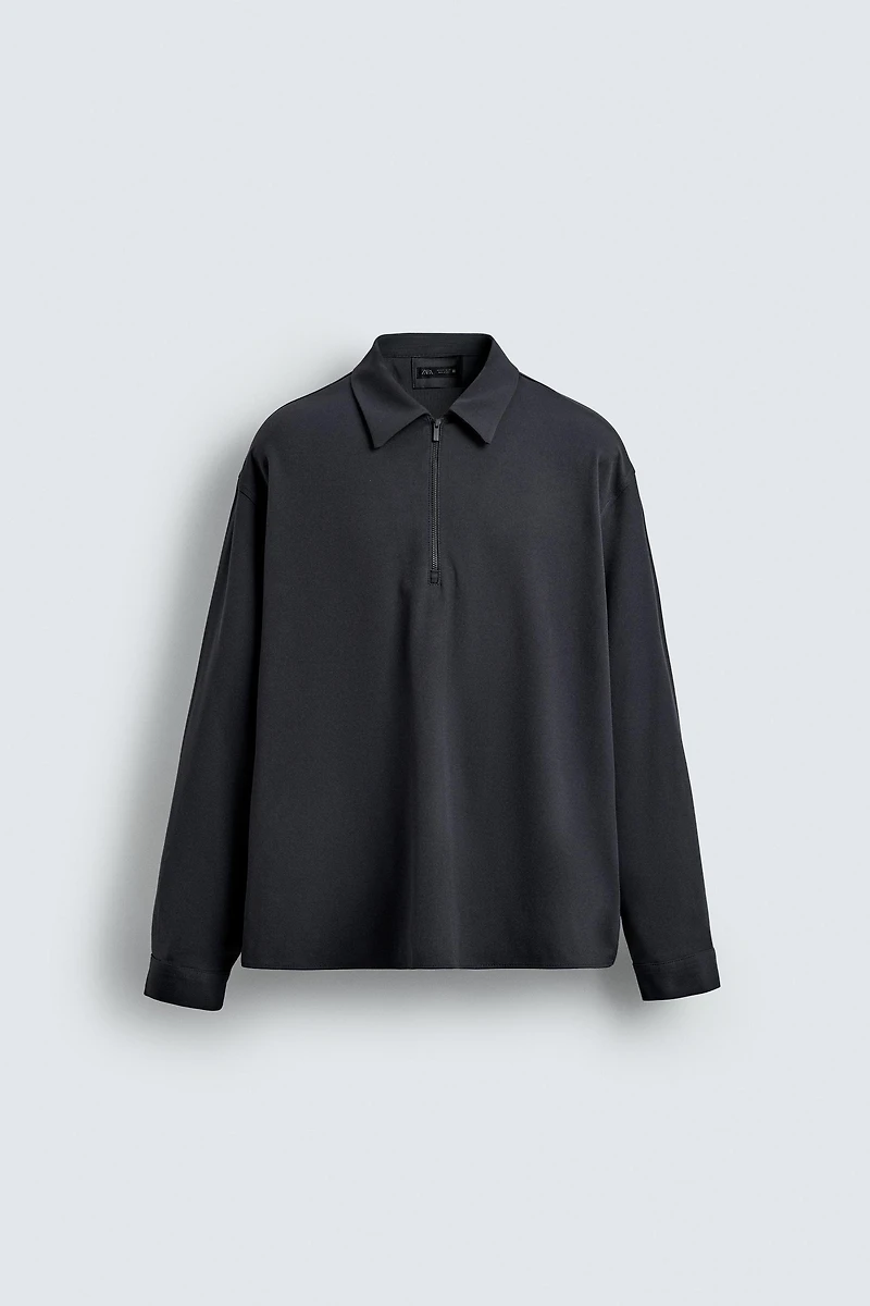 CHEMISE POLO AVEC VISCOSE