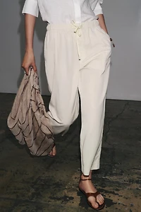 ZW COLLECTION WIDE LEG JOGGER PANTS