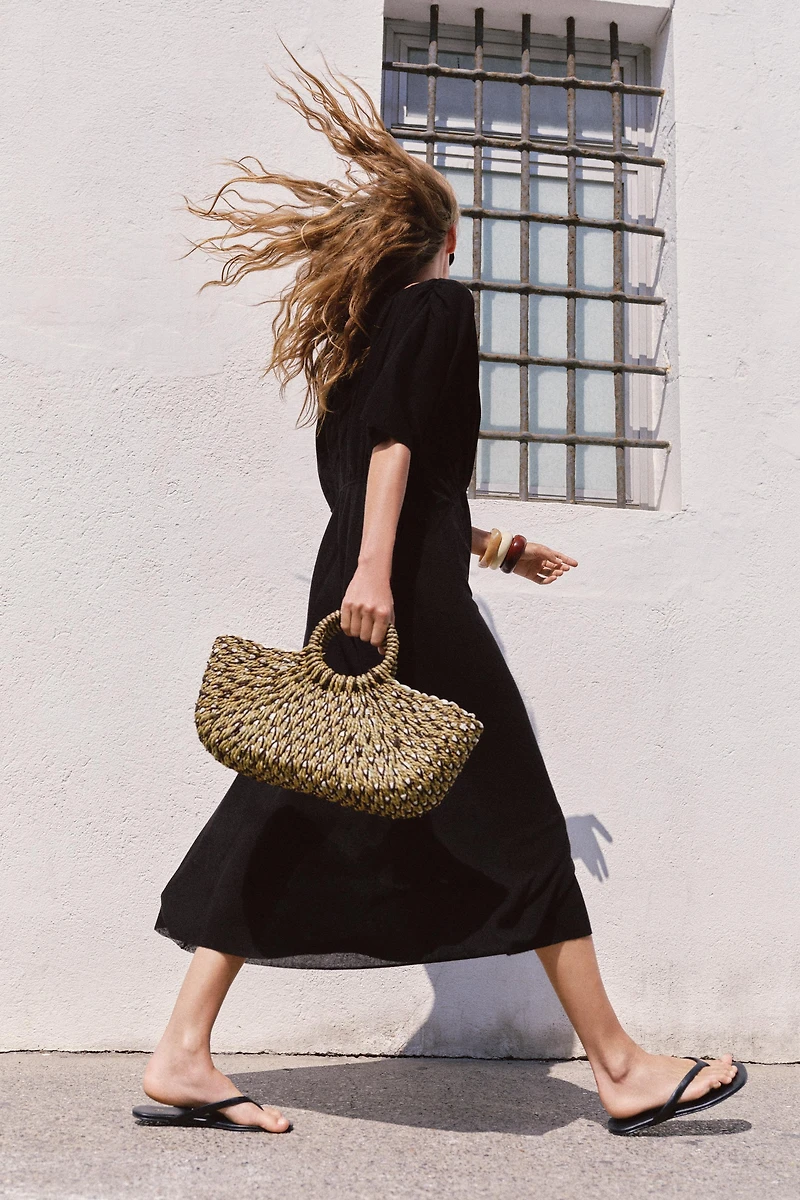 WOVEN HANDBAG