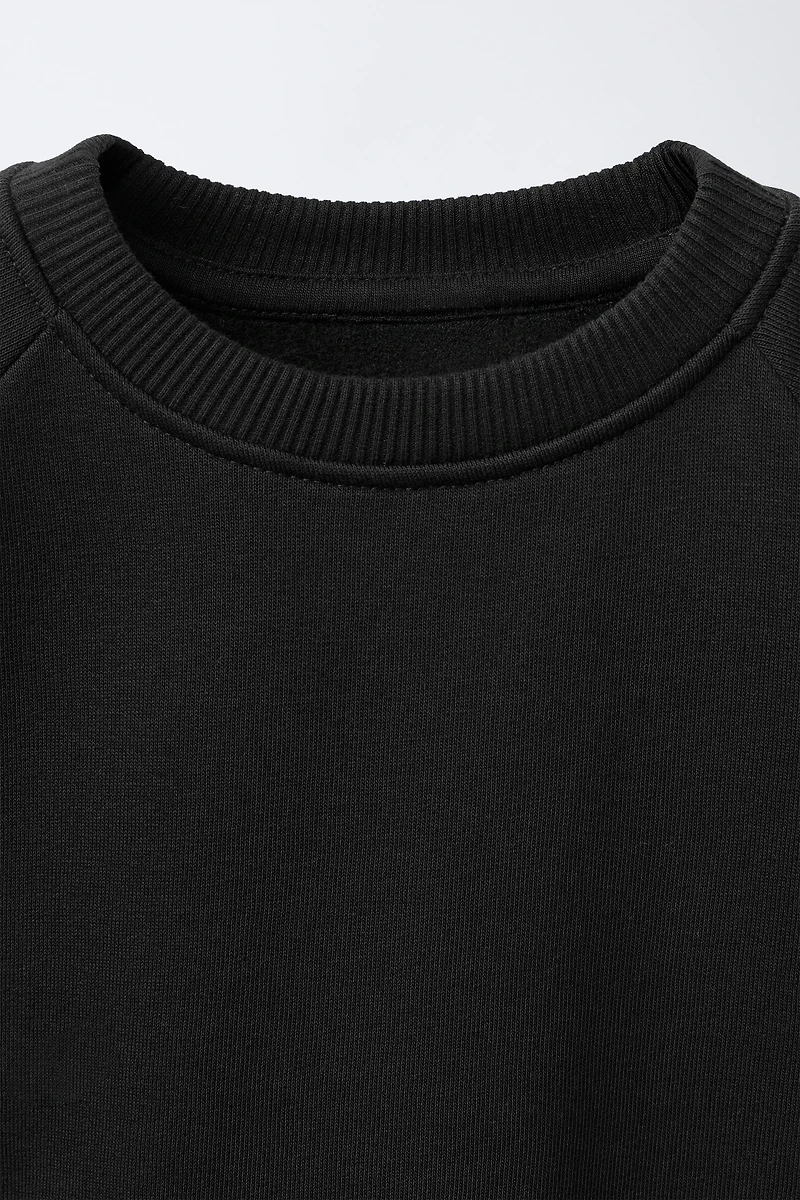 SWEAT UNI ÉTIQUETTE