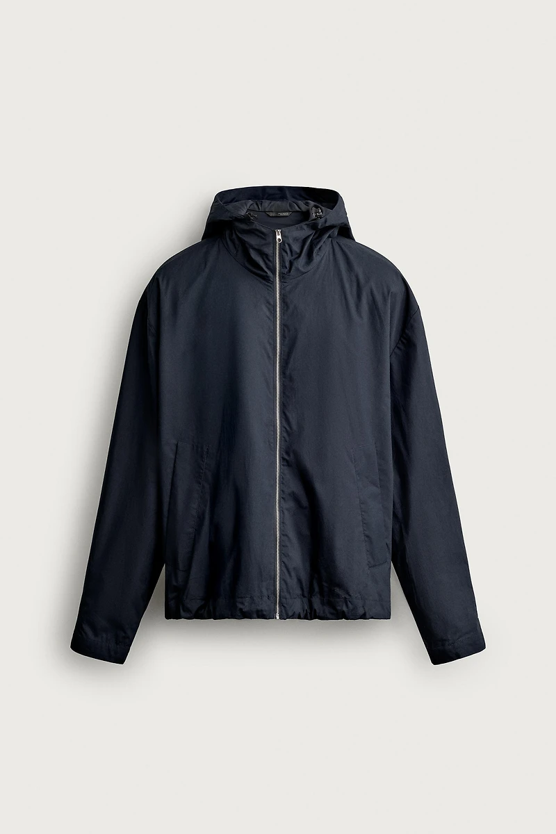 BLOUSON LÉGER REGULAR FIT EN POPELINE