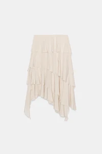 ZW COLLECTION FLOWY RUFFLED SKIRT