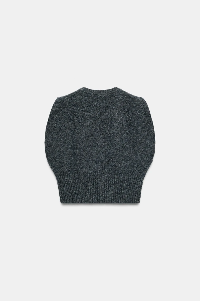 100% WOOL SLEEVELESS VEST