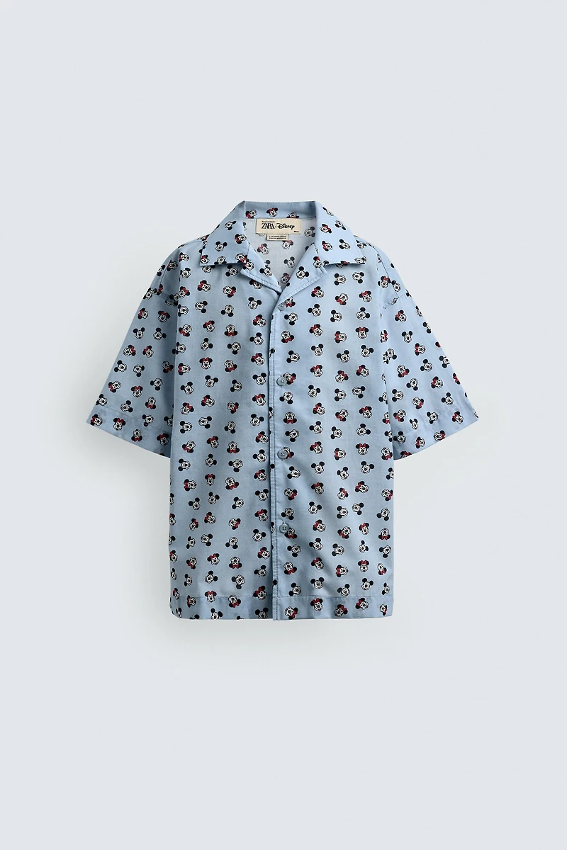 MINNIE + MICKEY MOUSE SHIRT HARRY LAMBERT FOR ZARA X DISNEY