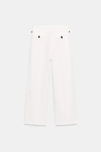 RUSTIC WEAVE CULOTTES