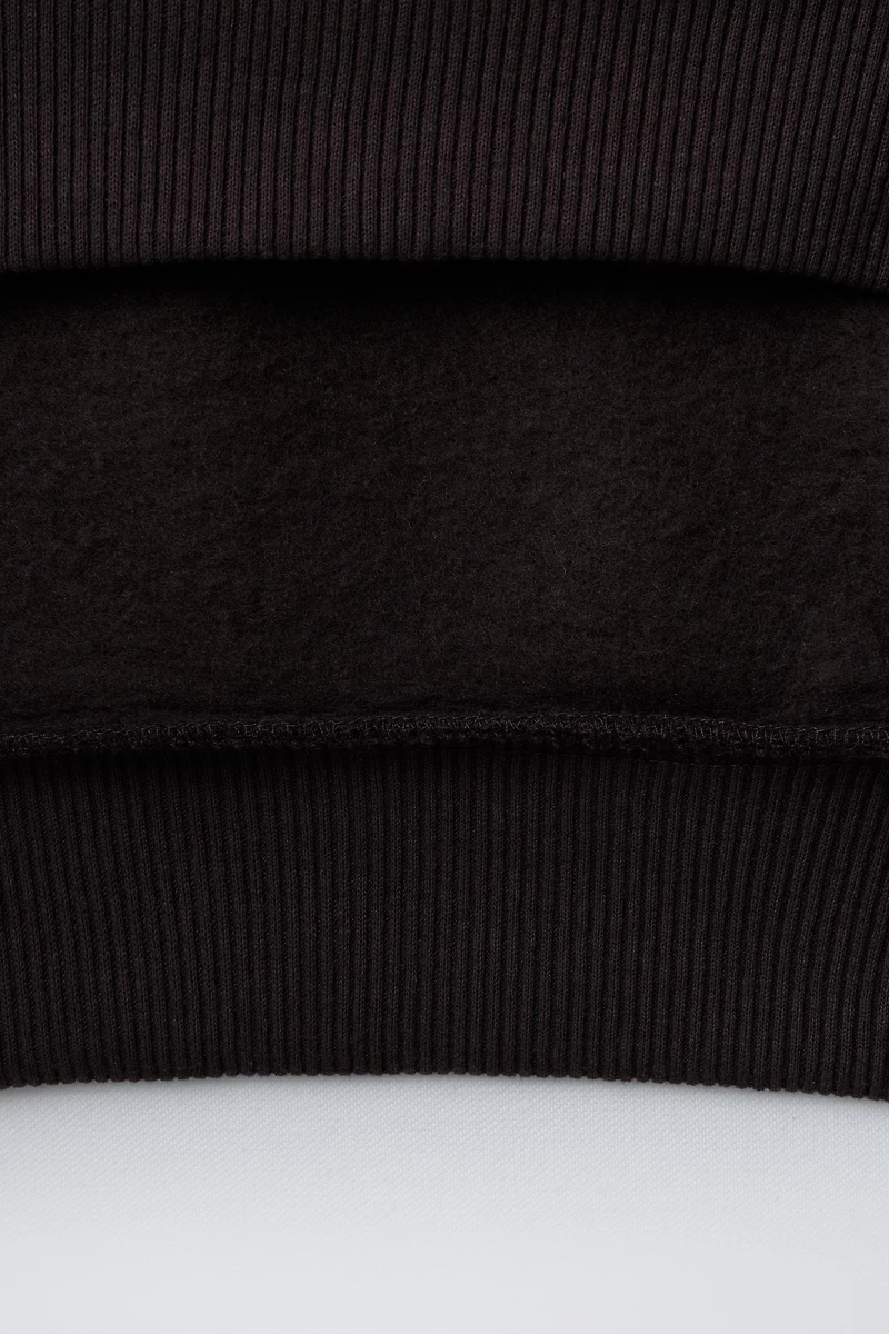 PRINTED HOODIE SWEATSHIRT