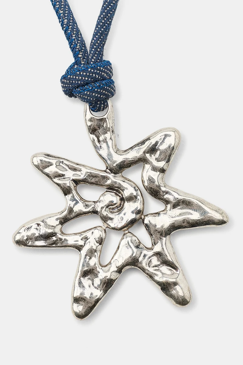 COLLIER CORDON ÉTOILE