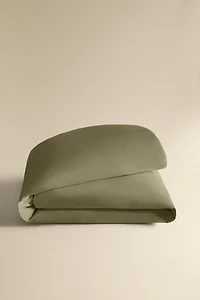 COTTON PERCALE DUVET COVER (300 THREAD COUNT)