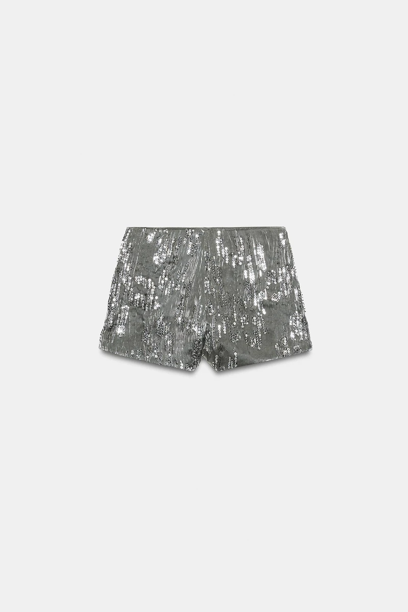 MINI SEQUIN SHORTS