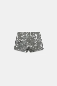 MINI SEQUIN SHORTS