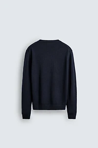 PULL LÉGER 100 % LAINE