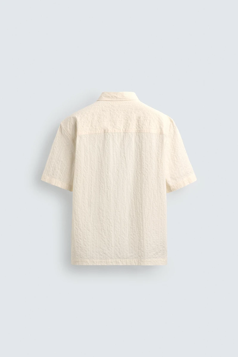 SEERSUCKER POLO SHIRT